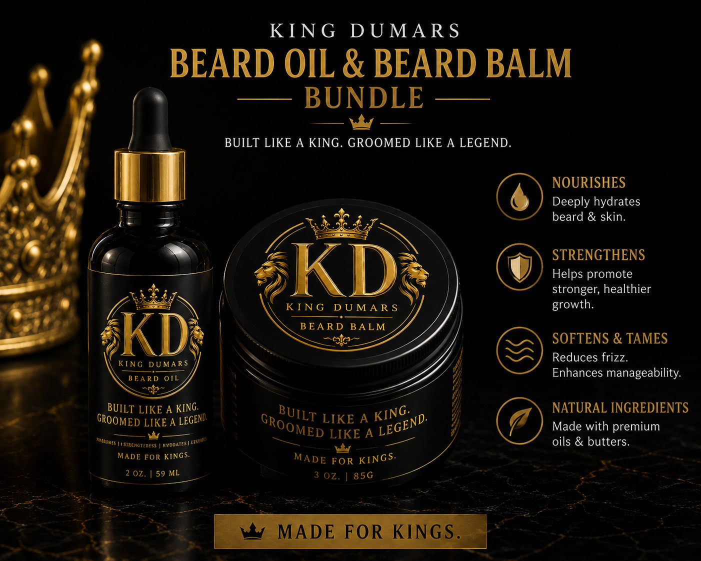 King Dumars King’s Grooming Bundle